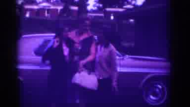 Memphis Tennessee USA (1963): Three Women Pose In Front Of A Classic Car Holding