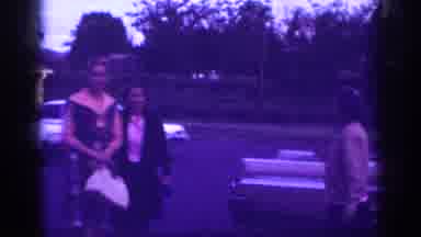 Memphis Tennessee USA (1963): Three Woman Standing By A Car And Standing Close