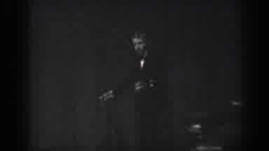 Saint Louis Missouri USA (1965): Cabaret Singer Dancing On A Theater Stage With A