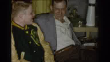 Saint Louis Missouri USA (1965): Father And Son Having A Chat