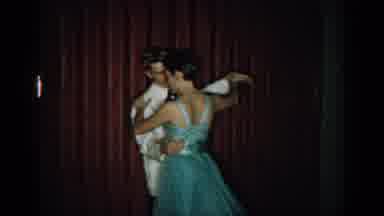 Saint Louis Missouri USA (1965): Man And Woman Dance Together Looking Happy And