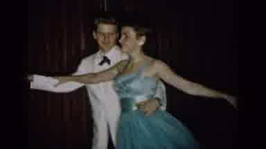 Saint Louis Missouri USA (1965): Young Man And Woman Dancing Together