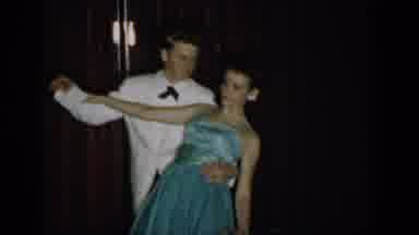 Saint Louis Missouri USA (1965): A Man And A Woman Dancing On Stage With A Fancy