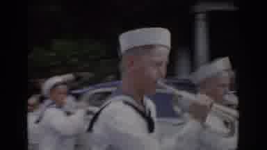 Saint Louis Missouri USA (1965): It Is Parade Day For The Dewey High School Band