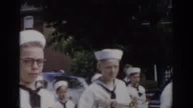 Saint Louis Missouri USA (1965): Young Men In Sailor Attire Presenting For The
