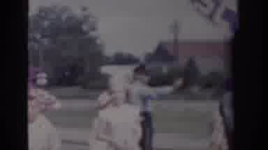 Saint Louis Missouri USA (1965): Person Who Graduation From The Building Looking