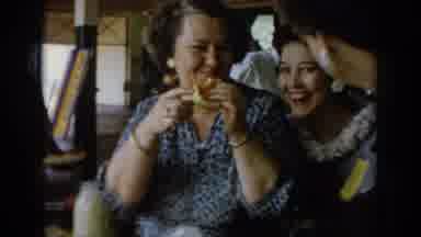 Saint Louis Missouri USA (1965): Nostalgia Old Ladies Talking And Laughing With