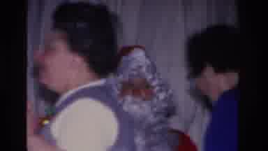 Hoboken New Jersey USA (1966): Happy Adults Receiving Their Christmas Presents