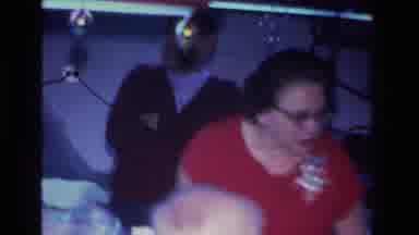 Hoboken New Jersey USA (1966): A Slow Camera Pan Of A Gathering Of People In A