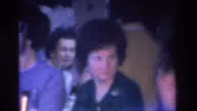 Hoboken New Jersey USA (1966): A Few Women Sitting Are Filmed