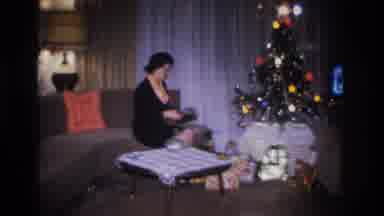 Hoboken New Jersey USA (1966): Woman In The Living Room Of Her Home Awaiting The