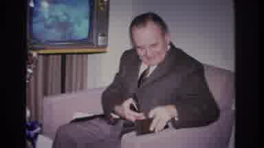 Hoboken New Jersey USA (1966): Man Taking Money Out Of Wallet