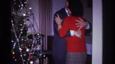 Hoboken New Jersey USA (1966): Male Kissing Females Hand While Celebrating The