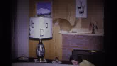 Hoboken New Jersey USA (1966): A Woman Sneaking Up On A Cat And Then Deciding