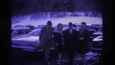 Hoboken New Jersey USA (1966): Arrival Of Two Couples Of Ladies And Gentlemen
