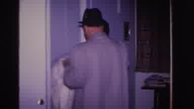 Hoboken New Jersey USA (1966): Happy Elderly Couple Stocks White Fur Coat To Home