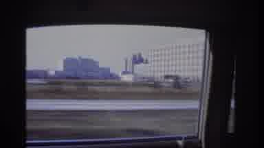 Hoboken New Jersey USA (1966): Driving By Road And Seeing Big City Buildings On A