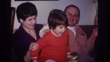 Hoboken New Jersey USA (1966): Old Family Footage Young Children Sit On Mom's Lap