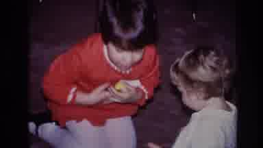 Hoboken New Jersey USA (1966): Dad Arguing At Kids Playing