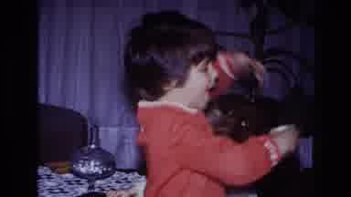 Hoboken New Jersey USA (1966): An Old Home Movie Of A Child Dancing In Their