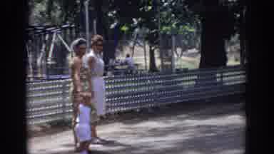 Sacramento California USA (1966): Stay At Home Moms Take Their Kids To The Park
