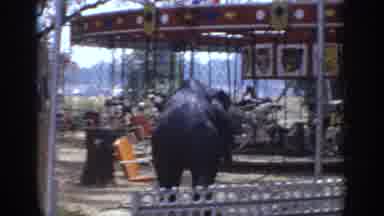 Sacramento California USA (1966): A Child At An Amusement Park, Including A