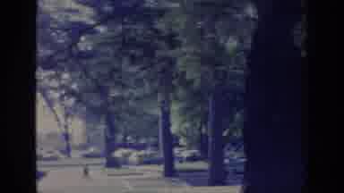 Sacramento California USA (1966): A Family Arriving And Walking Toward The
