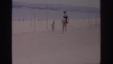 Sacramento California USA (1966): A Day At The Beach With The Kids