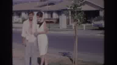 Sacramento California USA (1966): Two Shots Of Couples Posing (Might Be The Same