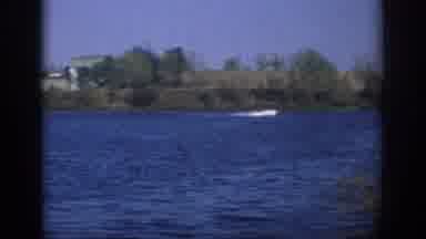 Sacramento California USA (1966): Recording A Spear Strolling The Sea On Summer