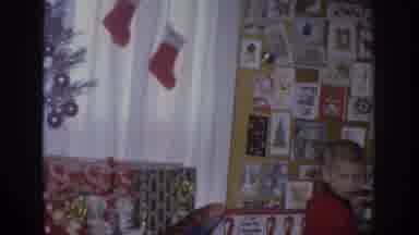 Sacramento California USA (1966): Living Room Decorated With Christmas Tree