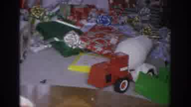 Sacramento California USA (1966): Home Movie Of Christmas Presents In Living Room