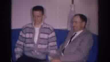 Sacramento California USA (1966): Vintage Home Video Of People Sitting Around A