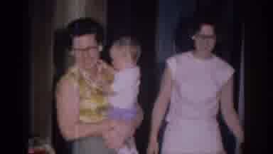 SACRAMENTO CALIFORNIA USA-1966: Women And Children At A Family Gathering