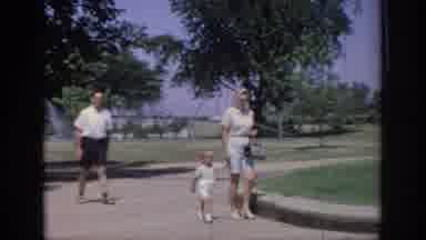 Oklahoma USA (1967): A Young Couple Strolling And Enjoying A Walk In The Park