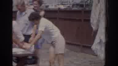 Oklahoma USA (1967): Home Video Of People Doing Doing Something At A Picnic Table