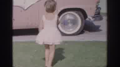 Oklahoma USA (1967): A Girl Dances Alone Near A Car