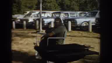 Oklahoma USA (1967): Man Sitting On A Chair In The Park