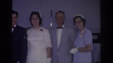 Oklahoma USA (1967): Family Posing At A Wedding
