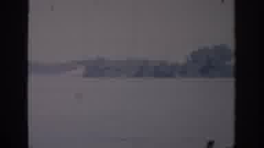 Oklahoma USA (1967): A Treeline Is Across From The Large Body Of Water