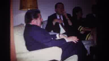 Rockaway Beach New York USA (1967): We Are In A Home Meeting With Friends, And One