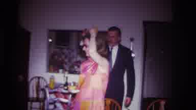 Rockaway Beach New York USA (1967): Husband And Wife Having Fun Together