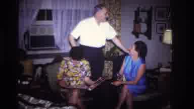 Rockaway Beach New York USA (1967): Another Holiday, Looking At Photos With Grams