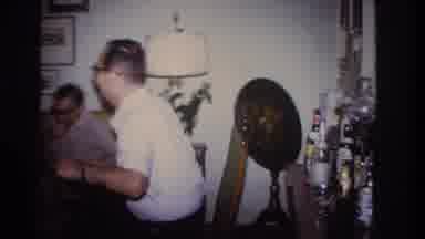 Rockaway Beach New York USA (1967): Table Laden With Spirit Arsenal Ready For