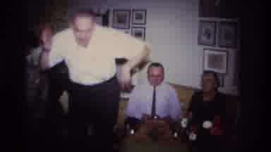 Rockaway Beach New York USA (1967): Home Movie Footage Of Man Dancing For People