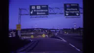 Rockaway Beach New York USA (1967): Driving Into Providence