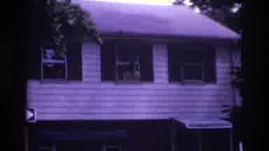Rockaway Beach New York USA (1967): Two Friends Chit Chatting Out Their Windows