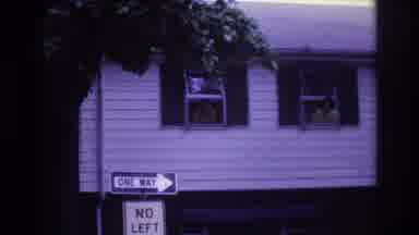 Rockaway Beach New York USA (1967): Hanging Out The Window