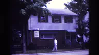 Rockaway Beach New York USA (1967): Walking By People Hung From Windows Staring
