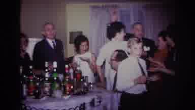 Rockaway Beach New York USA (1967): A Party With Many Alcoholic Beverages On A